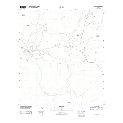 2010 Map of Terlingua, 2010 Print
