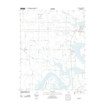 2012 Map of Terlton, 2012 Print