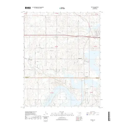 2018 Map of Terlton, 2018 Print