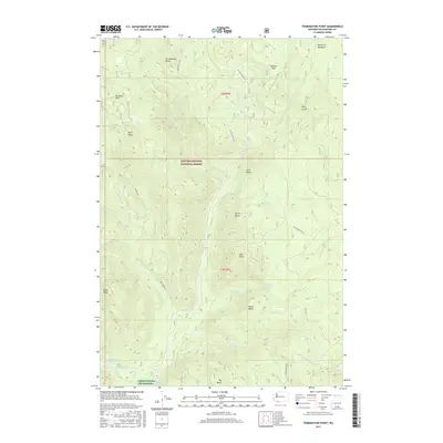 2017 Map of Termination Point, 2017 Print