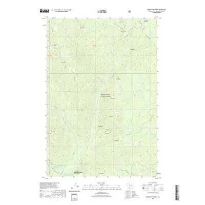 2020 Map of Termination Point, 2020 Print