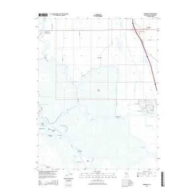 2015 Map of Terminous, 2015 Print