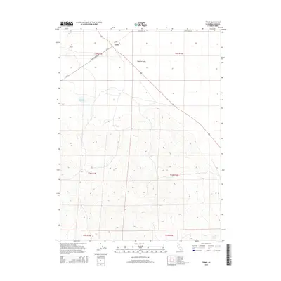 2015 Map of Termo, 2015 Print