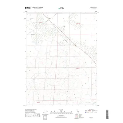 2018 Map of Termo, 2018 Print