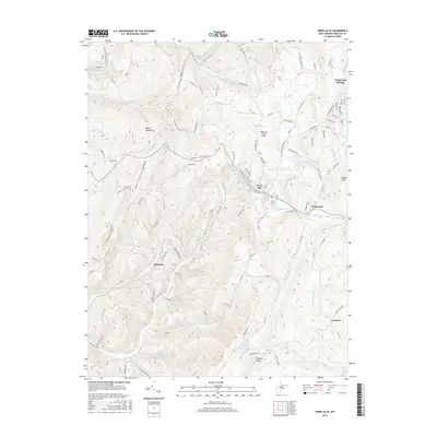 2016 Map of Terra Alta, 2016 Print