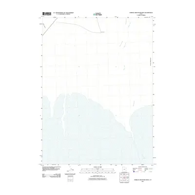 2011 Map of Terrace Mountain West, 2011 Print