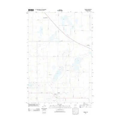 2013 Map of Terrace, 2013 Print