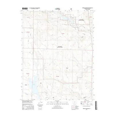 2016 Map of Terrace Reservoir, 2016 Print