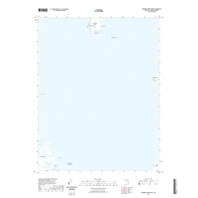 2019 Map of Terrapin Sand Point, 2019 Print