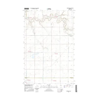 2016 Map of Terrebonne, 2016 Print
