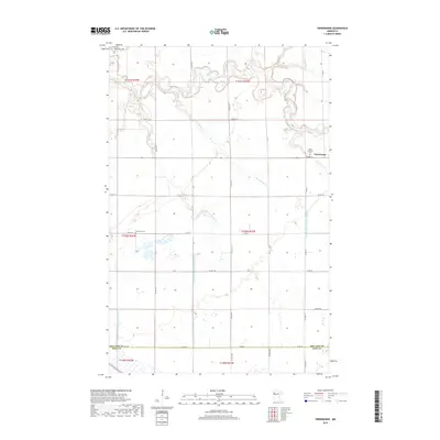 2019 Map of Terrebonne, 2019 Print
