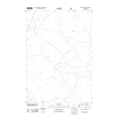 2011 Map of Terrell Creek, 2011 Print