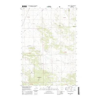 2017 Map of Terrell Creek, 2017 Print