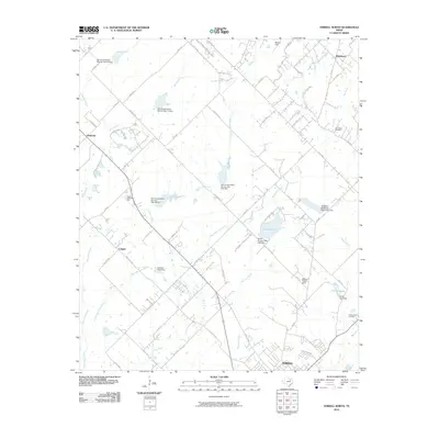 2010 Map of Terrell North, 2010 Print