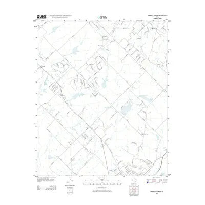2012 Map of Terrell North, 2012 Print