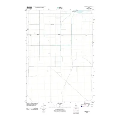 2010 Map of Terreton, 2010 Print