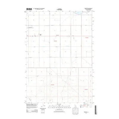 2013 Map of Terreton, 2013 Print