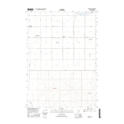 2017 Map of Terreton, 2017 Print