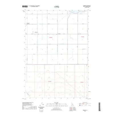 2020 Map of Terreton, 2020 Print