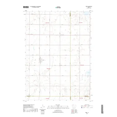 2018 Map of Terril, 2018 Print