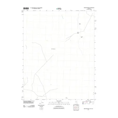 2011 Map of Terry Benches, 2011 Print