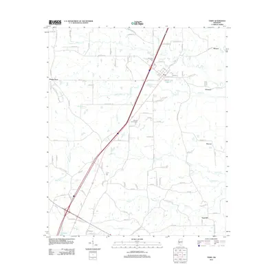 2012 Map of Terry, 2012 Print