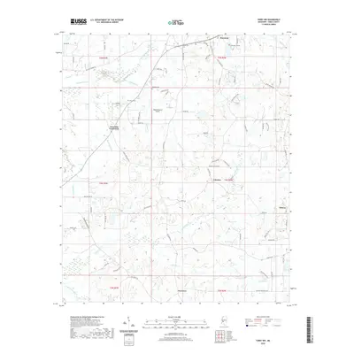 2020 Map of Terry NW, 2020 Print