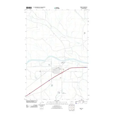2011 Map of Terry, 2011 Print