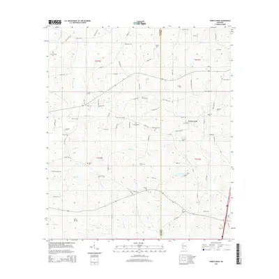 2015 Map of Terrys Creek, 2015 Print