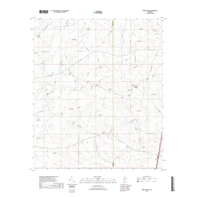 2018 Map of Terrys Creek, 2018 Print