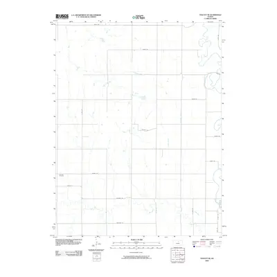2009 Map of Tescott NE, 2009 Print