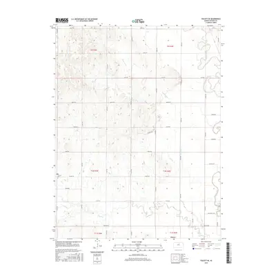 2015 Map of Tescott NE, 2015 Print