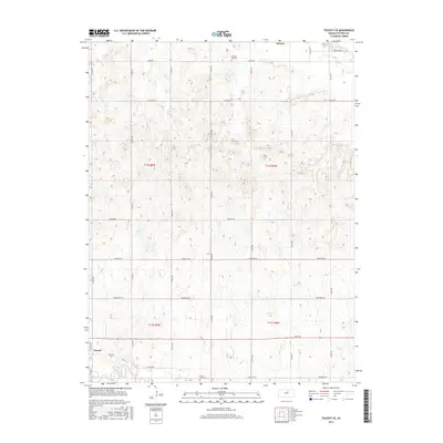 2015 Map of Tescott SE, 2015 Print