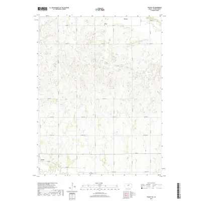 2018 Map of Tescott SE, 2018 Print