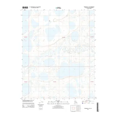 2015 Map of Teshekpuk A-1 NE, 2015 Print