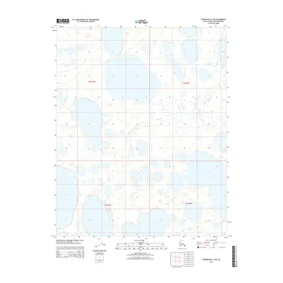 2015 Map of Teshekpuk A-2 NW, 2015 Print