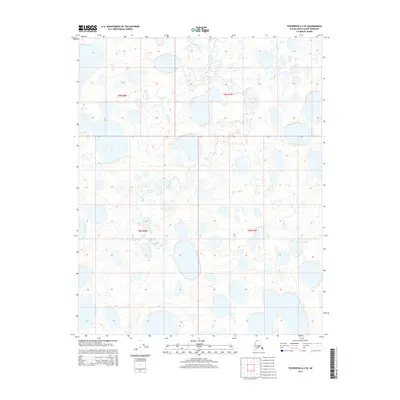 2015 Map of Teshekpuk A-2 SE, 2015 Print