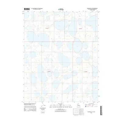 2015 Map of Teshekpuk A-2 SW, 2015 Print