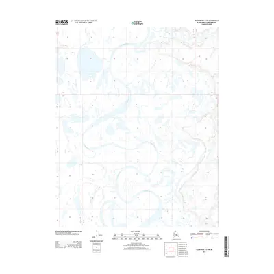 2013 Map of Teshekpuk A-3 SW, 2013 Print