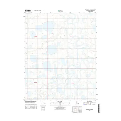 2015 Map of Teshekpuk A-4 NW, 2015 Print
