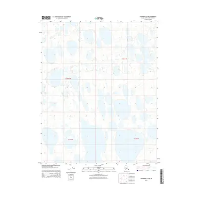 2015 Map of Teshekpuk A-5 NE, 2015 Print