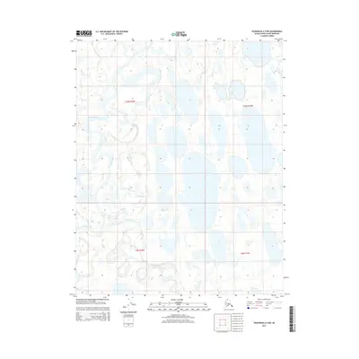2015 Map of Teshekpuk A-5 NW, 2015 Print