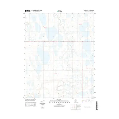 2015 Map of Teshekpuk A-5 SW, 2015 Print
