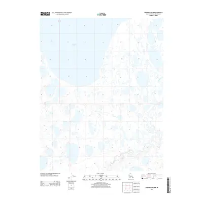 2013 Map of Teshekpuk B-1 NW, 2013 Print