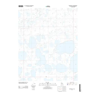 2013 Map of Teshekpuk B-1 SE, 2013 Print