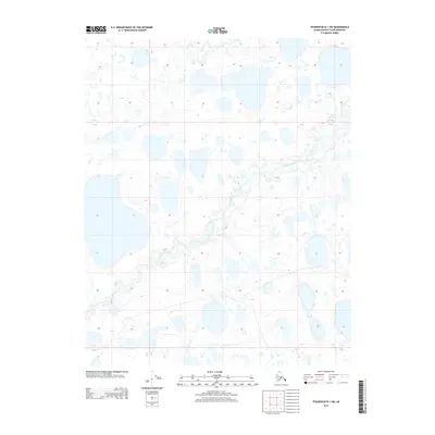 2013 Map of Teshekpuk B-1 SW, 2013 Print