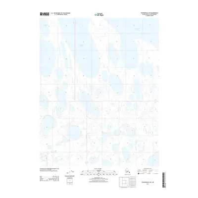 2013 Map of Teshekpuk B-2 NE, 2013 Print