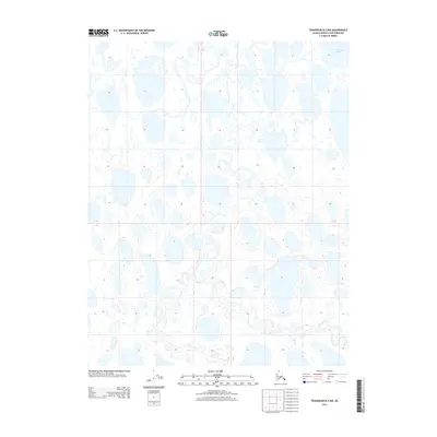 2013 Map of Teshekpuk B-2 NW, 2013 Print