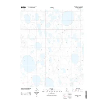 2013 Map of Teshekpuk B-2 SE, 2013 Print