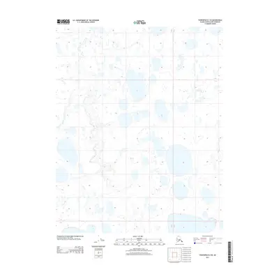 2013 Map of Teshekpuk B-3 SE, 2013 Print